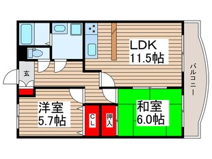 エルグランの物件間取画像